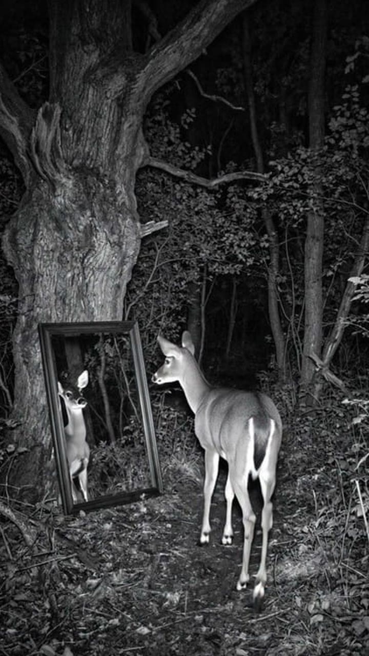 Animal Mirror AI Trend: You and Your Pet Mirror Dance — AI meme template preview