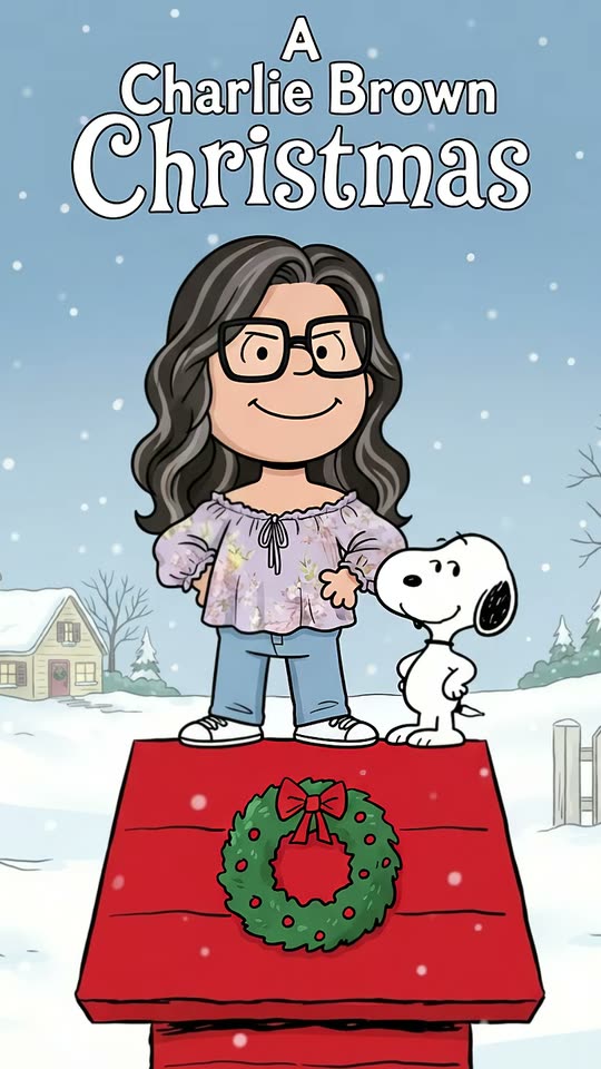 Charlie Brown Christmas Trend: Turn Your Photo Into the Snoopy Christmas Cartoon — AI meme template preview