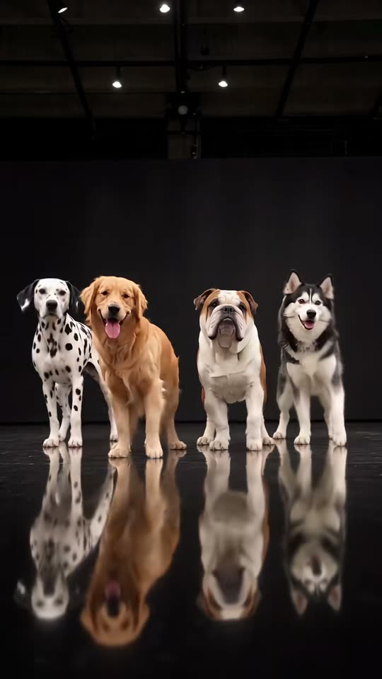 Dog Dance Crew AI: Your Dog Leads the Crew — AI meme template preview