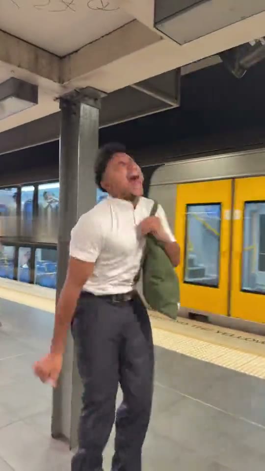 Missed Train Dance: Miss the Train, Then Dance It Off, From One Photo — AI meme template preview