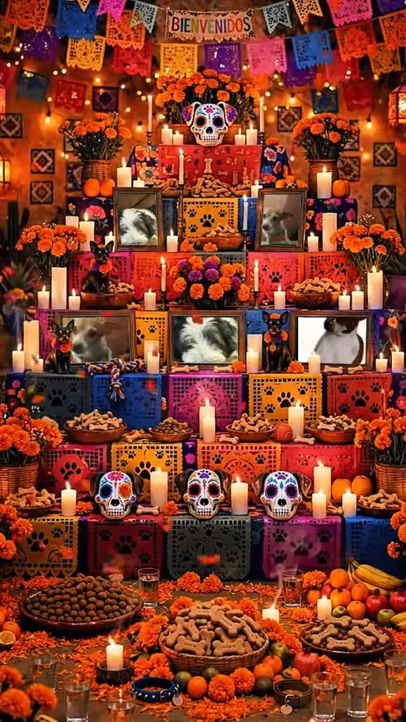Pet Memorial AI Video — AI meme template preview