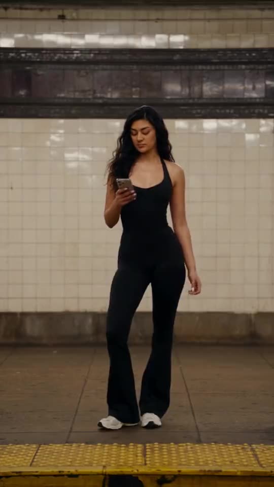 Subway Outfit Change AI: Every Train Brings a New Outfit: Make This Meme Video Online