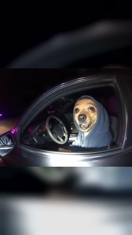 Stop Sign? What Stop Sign? AI: Put Yourself or Your Pet in the Bodycam Meme — AI meme template preview